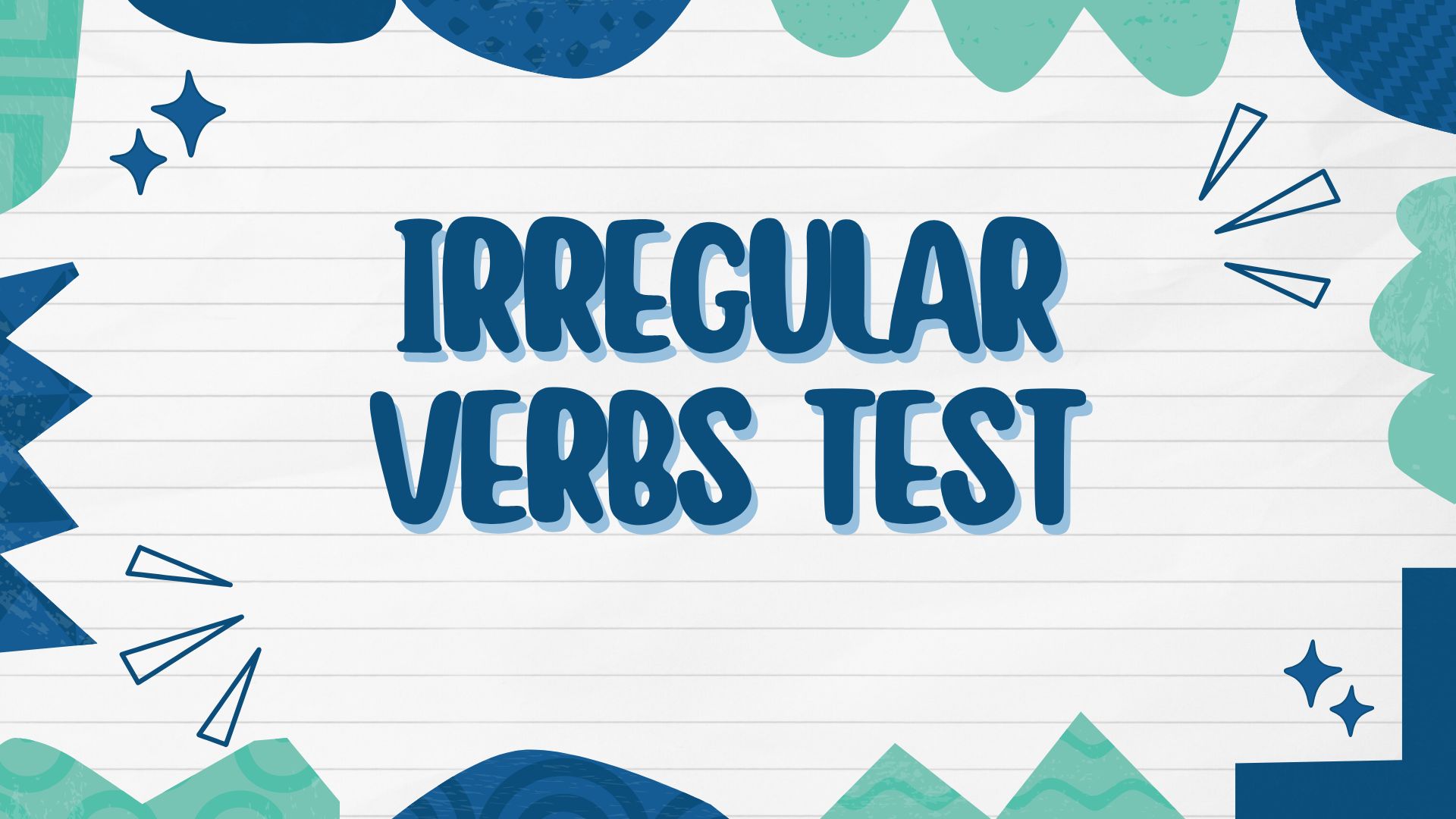 Ты знаешь эти глаголы?