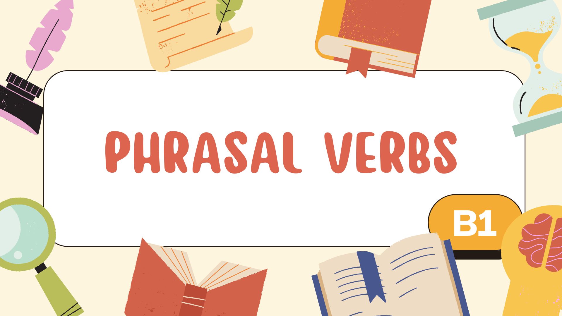 Популярные фразовые глаголы