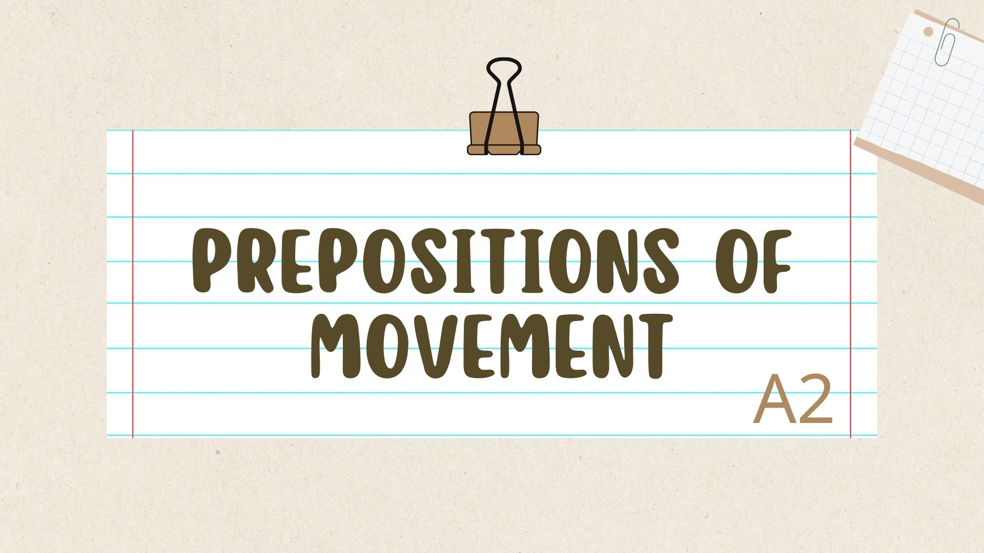 Предлоги направления: from, down, along...