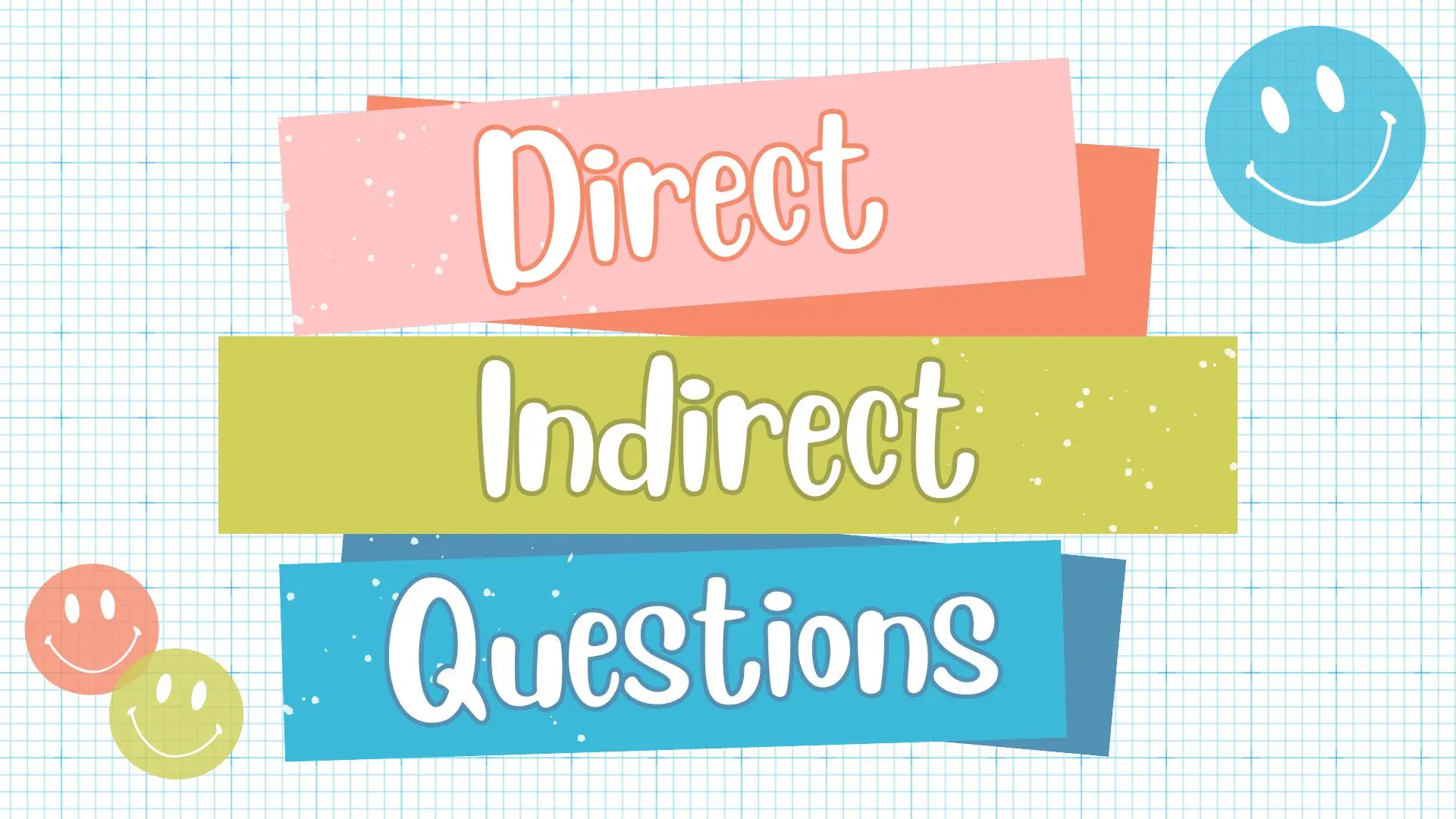 Как различать direct и indirect questions