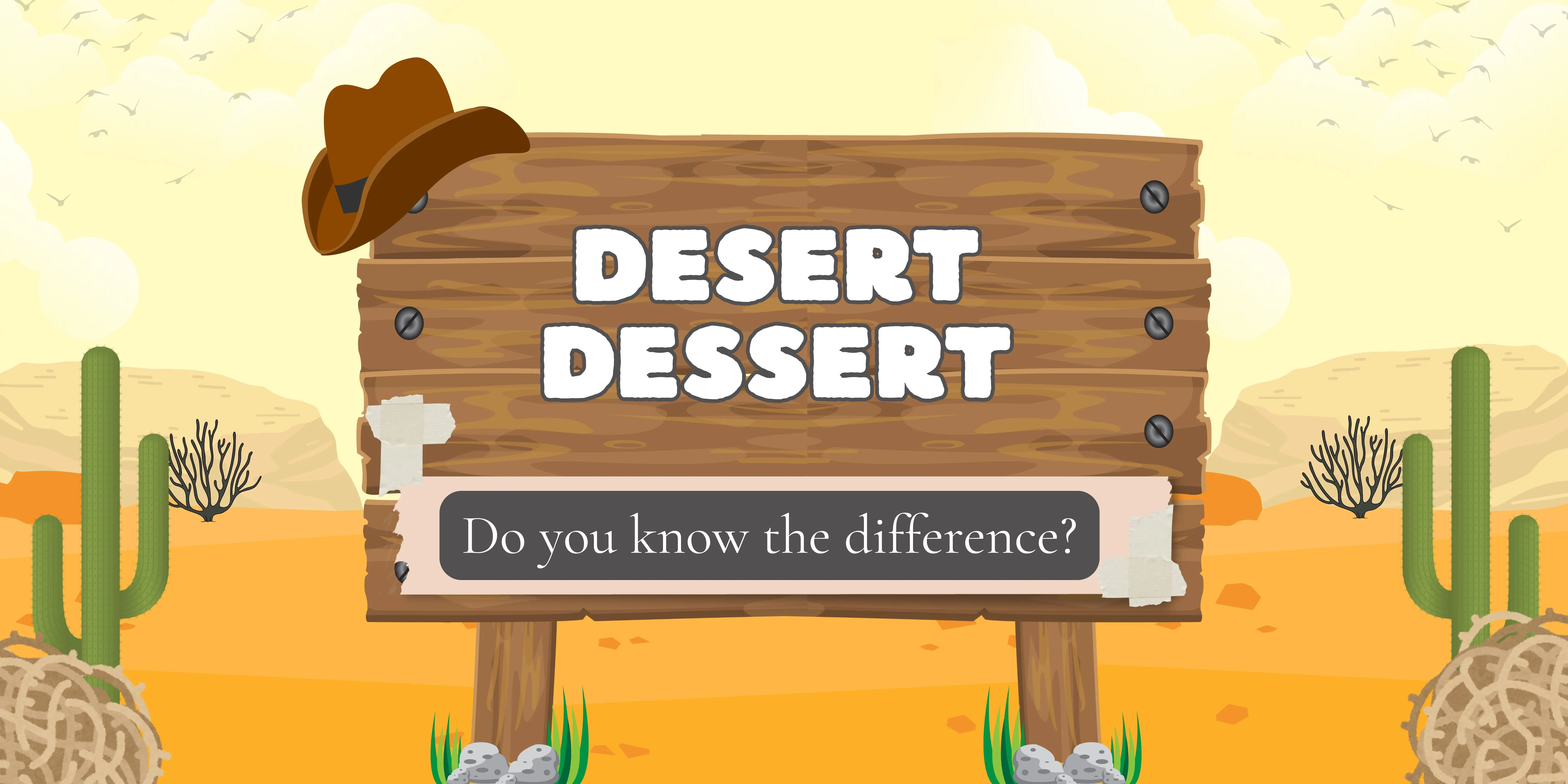 Desert или Dessert: «капризные» слова, которые часто путают