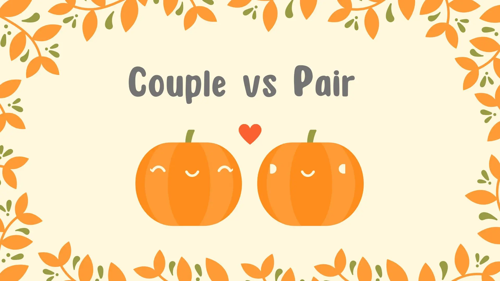 Couple или Pair: в чем разница?