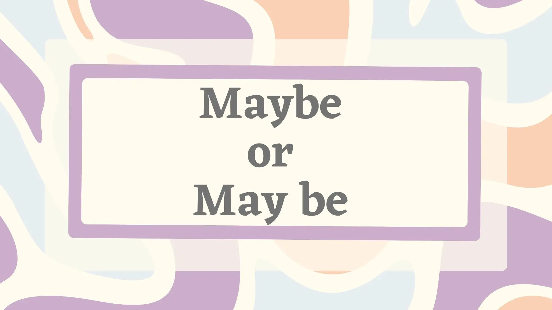 Разница между maybe и may be: как не путать и использовать правильно